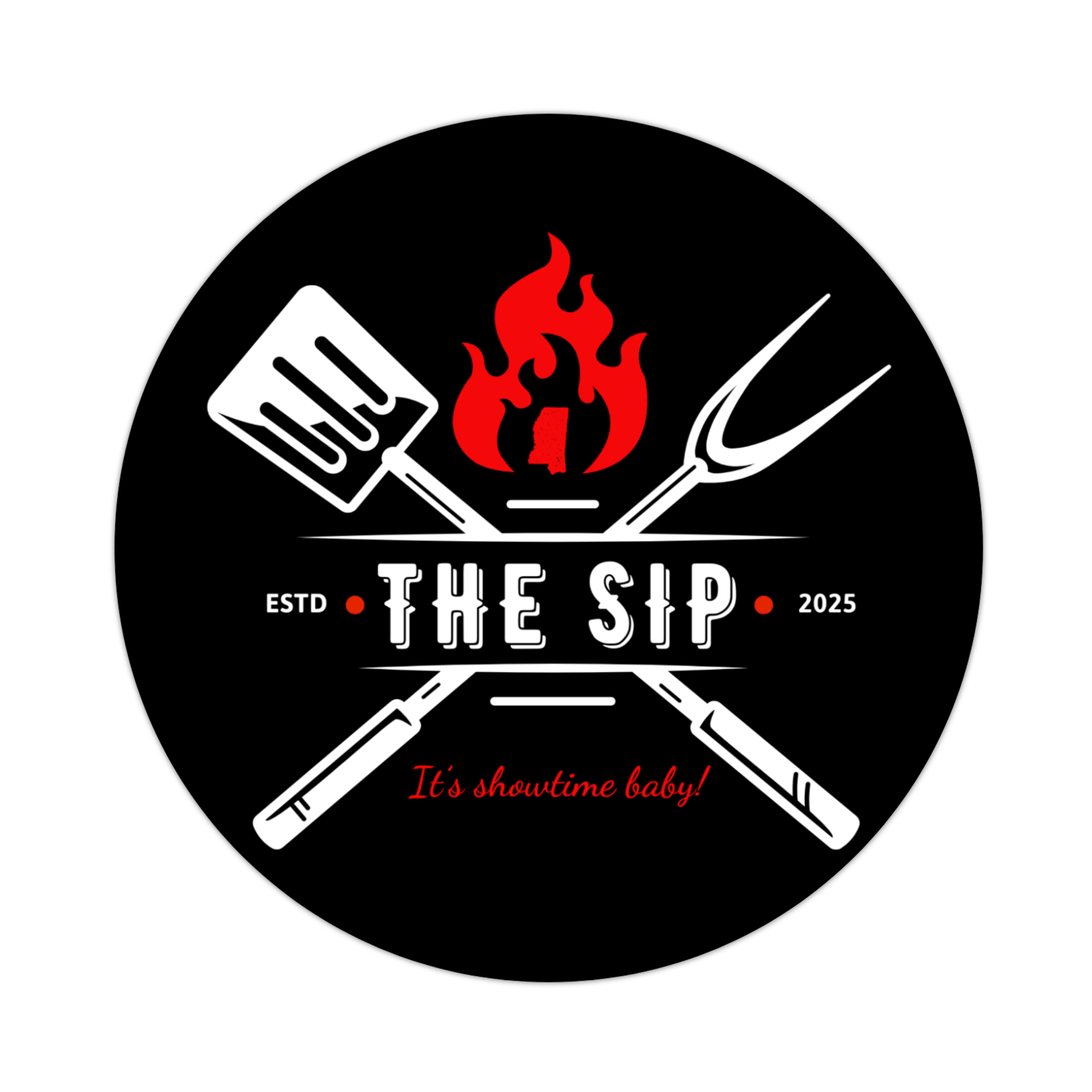 The Sip Car Window Decal